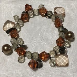 Antique gold tone bracelet